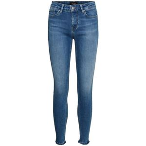 VERO MODA skinny jeans VMPEACH medium blue denim