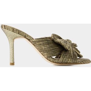 Loeffler Randall - Heeled Mules - Geel - Synthetisch