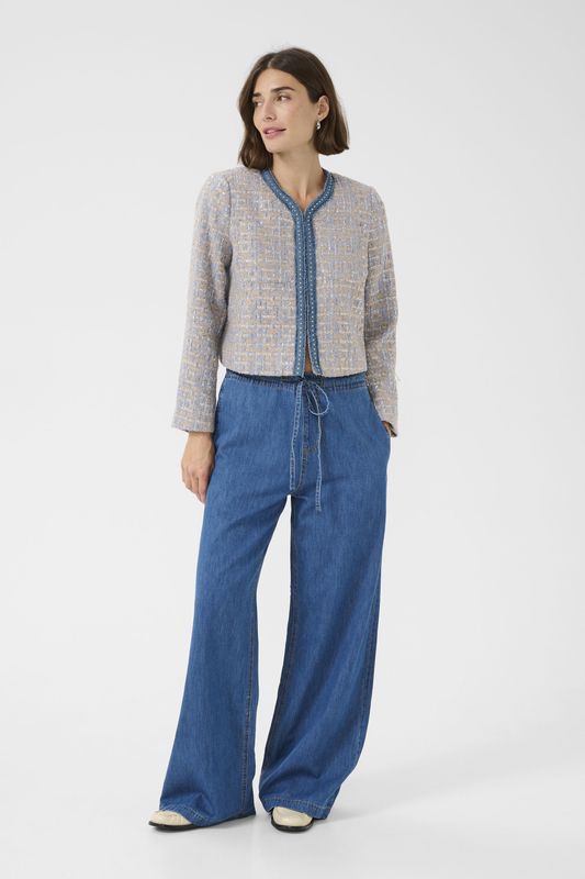 CULTURE Tussenjas 'Pana'  gemengde kleuren