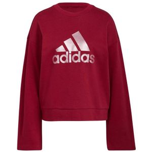 Adidas Performance Sportsweater Donkerrood Sweatshirts En Capuchontruien -  Bourgogne - Maat XS