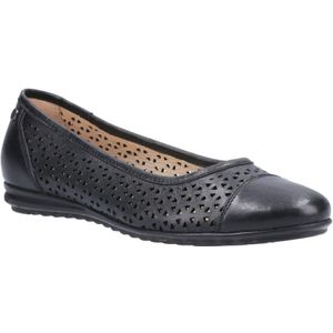 Hush Puppies Vrouwen/dames Leah Ballerina Lederpomp (Zwart) - Maat 37