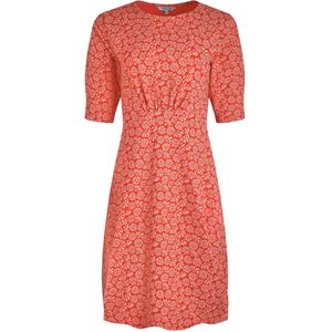 Weird Fish Dames Cassandra Jersey Swing Jurk (Crimson)