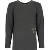Guess - Verfijnde V-hals Sweatshirt - Grijs - Heren - Katoen