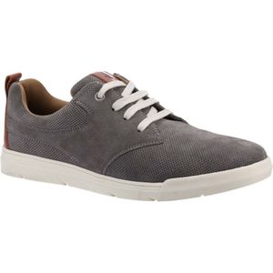 Hush Puppies Casual herenschoenen Michael Lace Suede (Grijs)