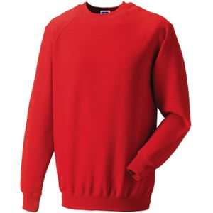 Russell Heren Spotshield Raglan Sweatshirt (Helder rood)