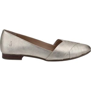 Hush Puppies Dames/Dames MARLEY Metallic Leren Balletschoenen (Goud)