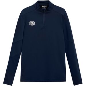 Umbro Optimus Volwassene Quarter Zip Midlayer (Marine)