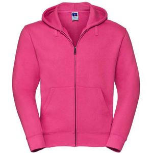 Russell Heren Authentiek Sweatshirt met capuchon (Fuchsia)