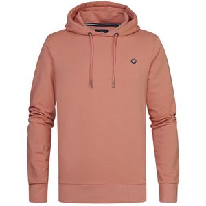 Petrol Industries - Heren Effen Hoodie Bay - Rood