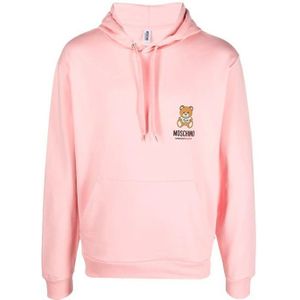 Sweatshirt Met Capuchon En Logo Van Moschino-ondergoed - Maat S