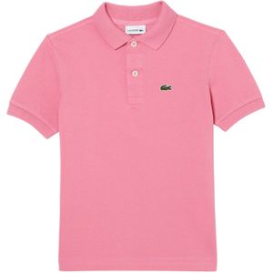 Lacoste Polo kinder/kids katoen piqué (Roze)