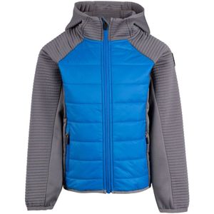 Trespass Roadie Hybride Jas voor kinderen (Blauw/Grijs)