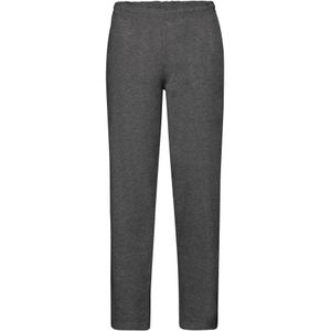Fruit of the Loom Dames/Dames Classic Heather Open Hem Joggingbroek (Donkergrijs)