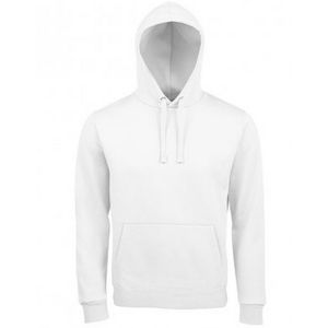 SOLS Unisex Volwassenen Spencer Hooded Sweatshirt (Wit)