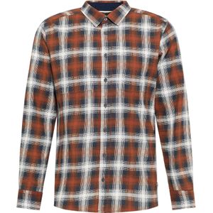 Dreimaster Overhemd Heren Koper bruin