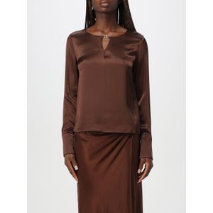 Zijden Blouse met Sleutelgatdetail