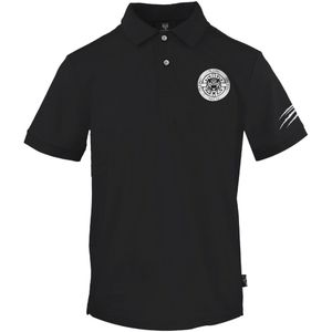 Plein Sport - Circle Emblem Logo - Poloshirt - Zwart