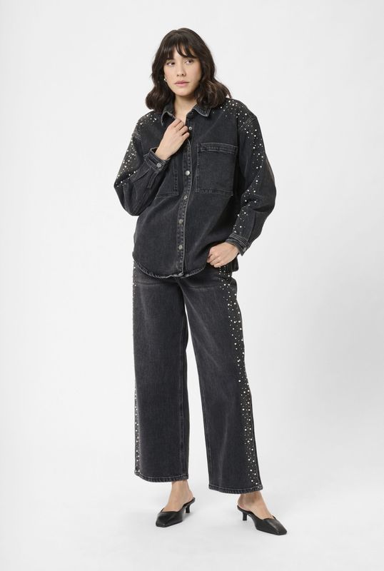 Kaffe - KAPetra - Tussenjas - Grey Denim