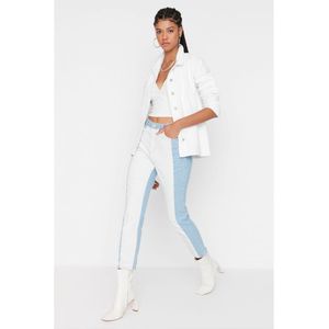 Trendyol Dames Hoge Taille Mama Jeans - Maat 36