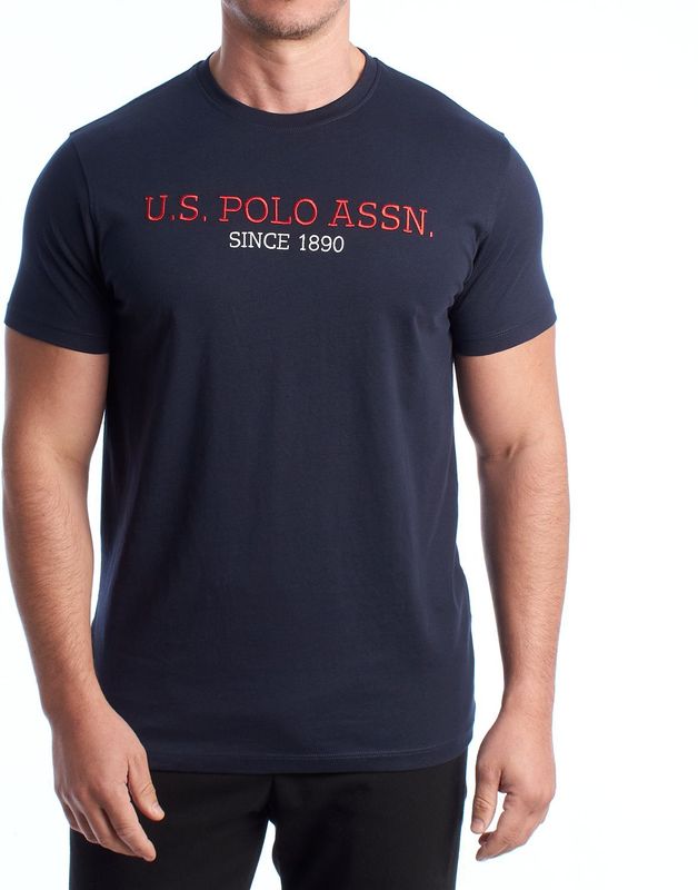 Herren-T-Shirt aus Baumwolle mit kurzen Ärmeln US42154022