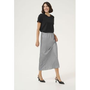 Rok - Steeple Gray/Black Dot - Tight Fit - Zwart - Lange Lengte