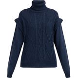 Dreimaster - Gebreide Trui - Marine - Dames - Naemi