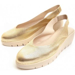 Purapiel Wedge Shoe Comfortmas4 in goud
