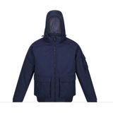 Regatta Heren Faizan Hooded Waterdichte Jas (Marine) - Maat L