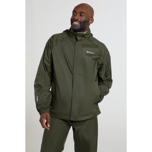 Mountain Warehouse Heren Pakka II Waterdichte Jas (Donkere Khaki)