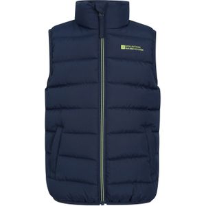 Mountain Warehouse Kinder/Kinder Rocko Gewatteerd Gilet (Donkerblauw)
