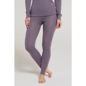 Mountain Warehouse Dames Merino II Thermo Broek (Donker Paars)