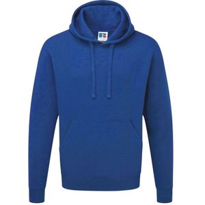 Russell Heren Authentieke Hooded Sweatshirt / Hoodie (Helder Koninklijk) - Maat XL