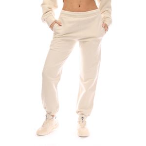 Dames Sweatbroek - Off White - Zwemmende Man - Grijs Wit