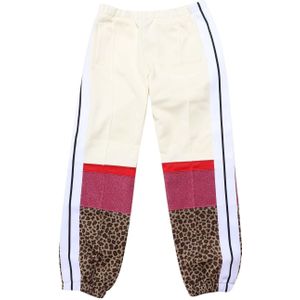 Palm Angels Meisjes Animalier Joggingbroek (Wit)