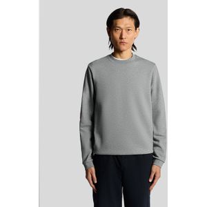 Lyle & Scott Brushback Fleece Crew Neck Sweatshirt - Grijs