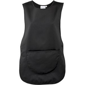 Premier Dames / Dames Pocket Tabard / Werkkleding (Pakket van 2) (Zwart)