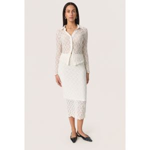 Soaked in Luxury - Jannet - Strokenrok - Gebroken Wit