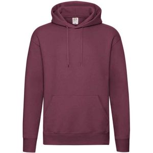 Fruit of the Loom Heren Premium Hoodie (Bourgondië)
