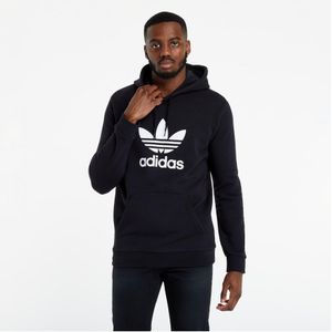 Adidas Originals Trefoil Herenhoodie In Zwart - Maat M