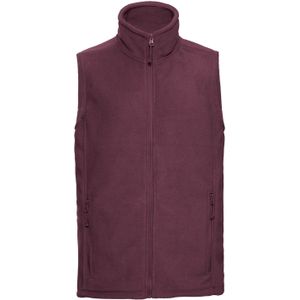 Russell Heren fleece gilet voor buiten (Bourgondië)