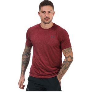 Rood Under Armour UA Tech 2.0-T-shirt Voor Heren - Maat XS