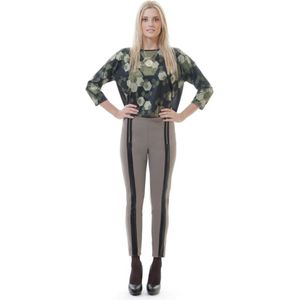 Broek Met Ritsdetail - Maat L