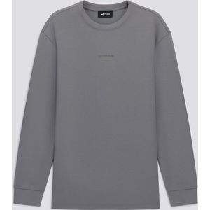 Grijs DHARIS M/L LOGO GAS T-shirt met lange mouwen voor heren