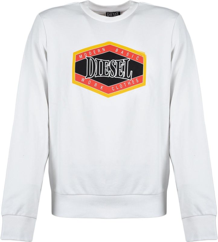 Diesel - Blouse Felpa - Wit - Mannen