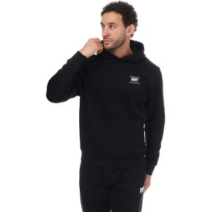 DKNY Heren Blackwater Logo Hoodie (Zwart)