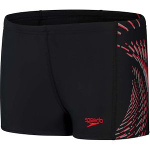 Speedo Plastisol Zwemshort Jongens (Marine / Rood)