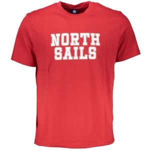 T-shirt - Rood - Classic Crew Neck - Katoen