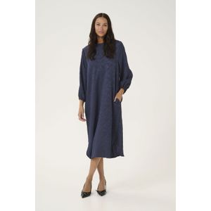 Kaffe - Jurk 'Lauren' - Navy - Jerseyjurk