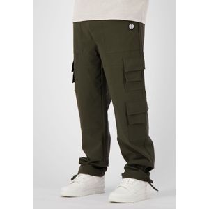 Black Bananas Monogram Tech Cargo Broek, Mosgroen