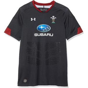 Under Armour - Welsh Rugby Union WRU - Korte Mouw Rugby Top - 100% Polyester